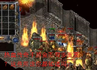 热血传奇手游金币有多重要?这些用途你都知道吗? 热血传奇手游金币有多重要?这些用途你都知道吗?