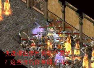 快速爆出赤月装备不是梦?这些技巧你掌握了吗? 快速爆出赤月装备不是梦?这些技巧你掌握了吗?