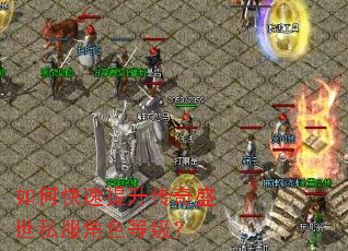 如何快速提升传奇盛世私服角色等级? 如何快速提升传奇盛世私服角色等级?