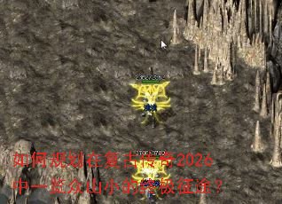 ��ι滮�ڸ��Ŵ���2026��һ����ɽС���ռ���;��