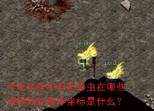 传奇私服中邪恶钳虫在哪些地图刷新具体坐标是什么? 传奇私服中邪恶钳虫在哪些地图刷新具体坐标是什么?