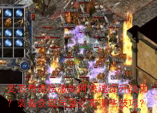 变态奇迹私服如何快速提升战力?装备获取与强化有哪些技巧? 变态奇迹私服如何快速提升战力?装备获取与强化有哪些技巧?