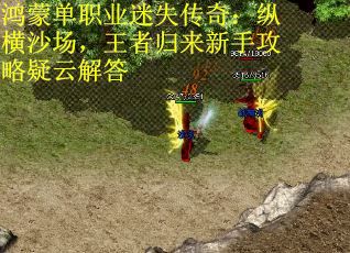 鸿蒙单职业迷失传奇：纵横沙场，王者归来新手攻略疑云解答