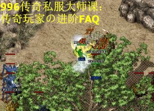 996传奇私服大师课：传奇玩家の进阶FAQ