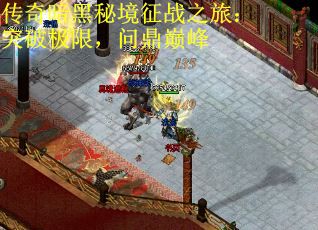 传奇暗黑秘境征战之旅：突破极限，问鼎巅峰