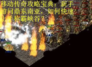 移动传奇攻略宝典：新手游问鼎东南亚，如何快速上手称霸峡谷？