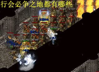 行会必争之地都有哪些