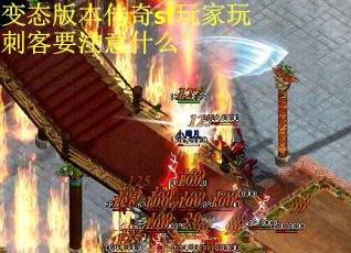 变态版本传奇sf玩家玩刺客要注意什么