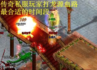 传奇私服玩家打龙源血路最合适的时间段