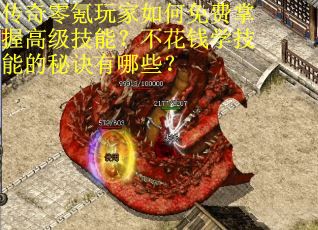 传奇零氪玩家如何免费掌握高级技能？不花钱学技能的秘诀有哪些？