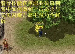 潜行技能在单职业传奇刺客中如何做到一击必杀与完美闪避？高手技巧全解析