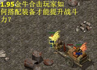 1.95金牛合击玩家如何搭配装备才能提升战斗力？