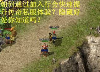 如何通过加入行会快速提升传奇私服体验？隐藏好处你知道吗？