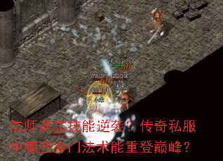 法师遗忘技能逆袭?传奇私服中哪些冷门法术能重登巅峰? 法师遗忘技能逆袭?传奇私服中哪些冷门法术能重登巅峰?