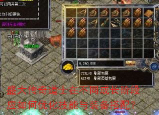 盛大传奇道士在不同成长阶段应如何优化技能与装备搭配? 盛大传奇道士在不同成长阶段应如何优化技能与装备搭配?