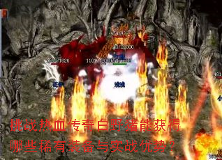 挑战热血传奇白野猪能获得哪些稀有装备与实战优势? 挑战热血传奇白野猪能获得哪些稀有装备与实战优势?