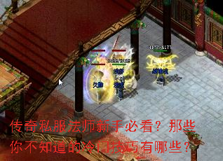 传奇私服法师新手必看?那些你不知道的冷门技巧有哪些? 传奇私服法师新手必看?那些你不知道的冷门技巧有哪些?