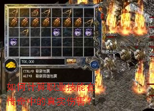 如何计算职业技能在传奇中的真实伤害? 如何计算职业技能在传奇中的真实伤害?