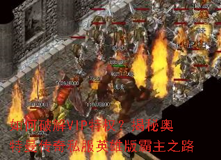 如何破解VIP特权?揭秘奥特曼传奇私服英雄版霸主之路 如何破解VIP特权?揭秘奥特曼传奇私服英雄版霸主之路