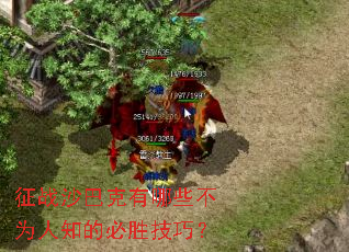 征战沙巴克有哪些不为人知的必胜技巧? 征战沙巴克有哪些不为人知的必胜技巧?