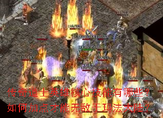传奇道士英雄核心技能有哪些?如何加点才能无敌于玛法大陆? 传奇道士英雄核心技能有哪些?如何加点才能无敌于玛法大陆?