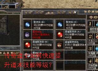 传奇道士如何快速提升道术技能等级? 传奇道士如何快速提升道术技能等级?