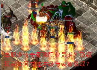 ��ְҵ������ǿְҵ��˭�����������ο��ٳ弶��װ����ȡ��