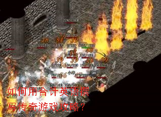 如何用合计英语撰写传奇游戏攻略? 如何用合计英语撰写传奇游戏攻略?