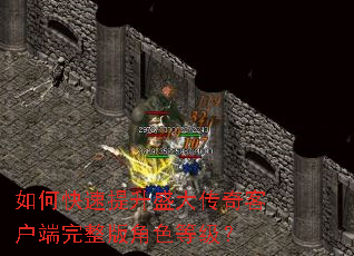 如何快速提升盛大传奇客户端完整版角色等级? 如何快速提升盛大传奇客户端完整版角色等级?